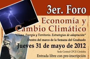 3º Foro Economía y Cambio Climático